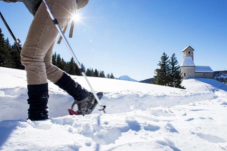 Schneeschuhwandern am Vigiljoch